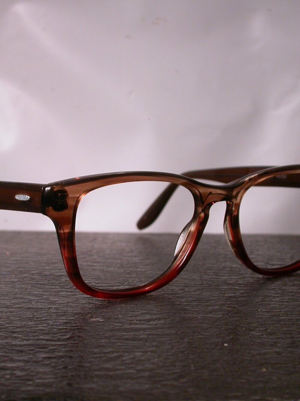 Barton Perreira Patsy Clear Stripe Classic Eyeglasses Frames Made in Japan